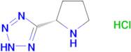 5-[(2S)-PYRROLIDIN-2-YL]-1H-1,2,3,4-TETRAZOLE HCL