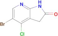 5-BROMO-4-CHLORO-1H,2H,3H-PYRROLO[2,3-B]PYRIDIN-2-ONE