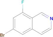6-BROMO-8-FLUOROISOQUINOLINE