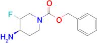 BENZYL (3R,4R)-4-AMINO-3-FLUOROPIPERIDINE-1-CARBOXYLATE