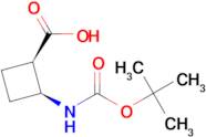 CIS-2-{[(TERT-BUTOXY)CARBONYL]AMINOCYCLOBUTANE-1-CARBOXYLIC ACID