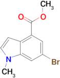 METHYL 6-BROMO-1-METHYL-1H-INDOLE-4-CARBOXYLATE