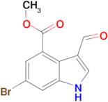 METHYL 6-BROMO-3-FORMYL-1H-INDOLE-4-CARBOXYLATE