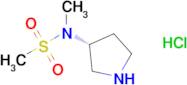 N-METHYL-N-[(3R)-PYRROLIDIN-3-YL]METHANESULFONAMIDE HCL