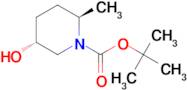 TERT-BUTYL (2R,5R)-5-HYDROXY-2-METHYLPIPERIDINE-1-CARBOXYLATE