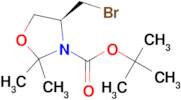 TERT-BUTYL (4S)-4-(BROMOMETHYL)-2,2-DIMETHYL-1,3-OXAZOLIDINE-3-CARBOXYLATE