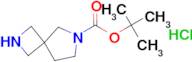 TERT-BUTYL 2,6-DIAZASPIRO[3.4]OCTANE-6-CARBOXYLATE HCL