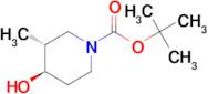 TRANS-4-HYDROXY-3-METHYL-1-PIPERIDINECARBOXYLIC ACID 1,1-DIMETHYLETHYL ESTER