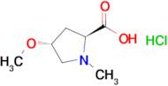 TRANS-4-METHOXY-1-METHYL-L-PROLINE HCL