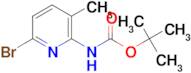 TERT-BUTYL (6-BROMO-3-METHYLPYRIDIN-2-YL)CARBAMATE