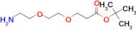 3-[2-(2-Aminoethoxy)ethoxy]propanoic acid 1,1-dimethylethyl ester
