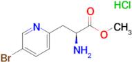 METHYL (2S)-2-AMINO-3-(5-BROMO(2-PYRIDYL))PROPANOATE HYDROCHLORIDE