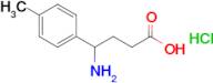 4-AMINO-4-(4-METHYLPHENYL)BUTANOIC ACID-HCL