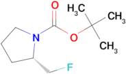 (S)-TERT-BUTYL 2-(FLUOROMETHYL)PYRROLIDINE-1-CARBOXYLATE