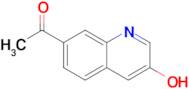 1-(3-HYDROXYQUINOLIN-7-YL)ETHANONE