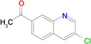 1-(3-CHLOROQUINOLIN-7-YL)ETHANONE