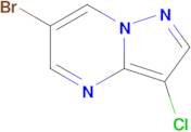 6-BROMO-3-CHLOROPYRAZOLO[1,5-A]PYRIMIDINE