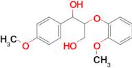 2-(2-METHOXYPHENOXY)-1-(4-METHOXYPHENYL)PROPANE-1,3-DIOL