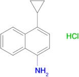 4-CYCLOPROPYLNAPHTHALEN-1-AMINE HYDROCHLORIDE