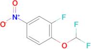 4-(DIFLUOROMETHOXY)-3-FLUORO-1-NITROBENZENE