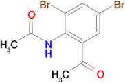 N-(2-ACETYL-4,6-DIBROMOPHENYL)ACETAMIDE