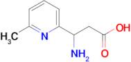 3-AMINO-3-(6-METHYL-PYRIDIN-2-YL)-PROPIONIC ACID