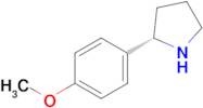 1-((2S)PYRROLIDIN-2-YL)-4-METHOXYBENZENE