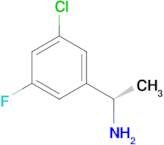 (1S)-1-(5-CHLORO-3-FLUOROPHENYL)ETHYLAMINE-HCL