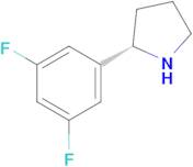 (2S)-2-(3,5-DIFLUOROPHENYL)PYRROLIDINE