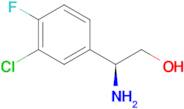 (2S)-2-AMINO-2-(3-CHLORO-4-FLUOROPHENYL)ETHAN-1-OL