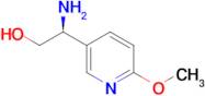 (2S)-2-AMINO-2-(6-METHOXY(3-PYRIDYL))ETHAN-1-OL