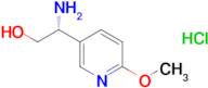 (2R)-2-AMINO-2-(6-METHOXY(3-PYRIDYL))ETHAN-1-OL HYDROCHLORIDE