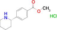 METHYL 4-((2S)-2-PIPERIDYL)BENZOATE-HCL