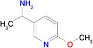 1-(6-METHOXYPYRIDIN-3-YL)ETHANAMINE