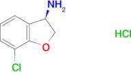 (3R)-7-CHLORO-2,3-DIHYDRO-1-BENZOFURAN-3-AMINE HYDROCHLORIDE