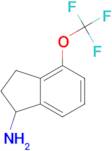 2,3-DIHYDRO-4-(TRIFLUOROMETHOXY)-1H-INDEN-1-AMINE