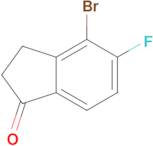 4-BROMO-5-FLUORO-2,3-DIHYDRO-1H-INDEN-1-ONE