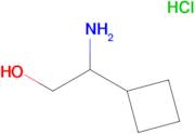 2-Amino-2-cyclobutylethan-1-ol hydrochloride