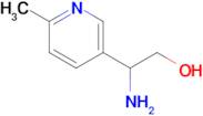 2-AMINO-2-(6-METHYLPYRIDIN-3-YL)ETHAN-1-OL