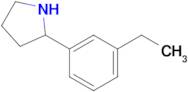 2-(3-ETHYLPHENYL)PYRROLIDINE