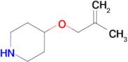 4-(2-METHYLALLYLOXY)PIPERIDINE