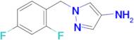 1-[(2,4-DIFLUOROPHENYL)METHYL]-1H-PYRAZOL-4-AMINE