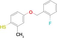 4-(2'-Fluorobenzyloxy)-2-methylthiophenol