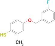 4-(3'-Fluorobenzyloxy)-2-methylthiophenol