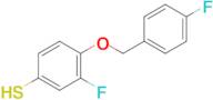 3-Fluoro-4-(4'-fluorobenzyloxy)thiophenol