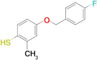 4-(4'-Fluorobenzyloxy)-2-methylthiophenol