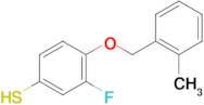 3-Fluoro-4-(2'-methylbenzyloxy)thiophenol