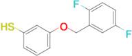 3-(2',5'-Difluorobenzyloxy)thiophenol