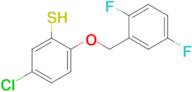 3-Chloro-6-(2',5'-difluorobenzyloxy)thiophenol