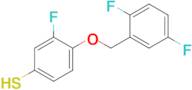 3-Fluoro-4-(2',5'-difluorobenzyloxy)thiophenol